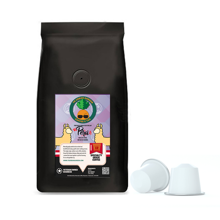 Peru Decaf Coffee Pods